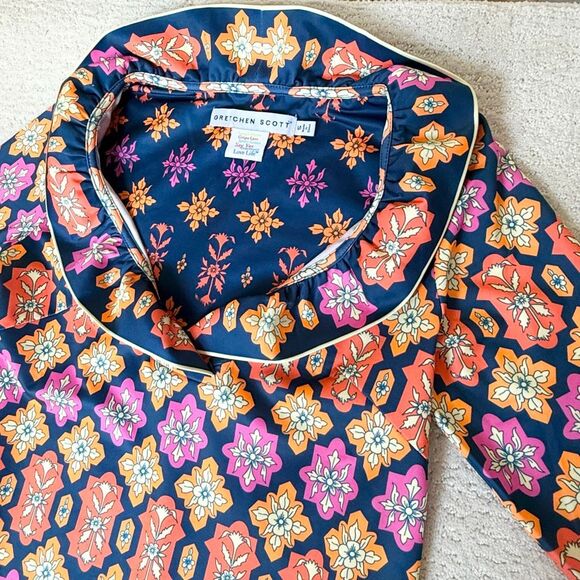 Gretchen Scott Ruffneck Midi Dress - US size S - Picture 3 of 11